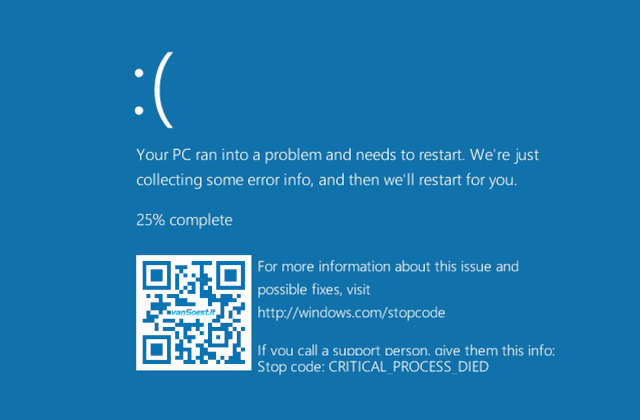 BSOD example