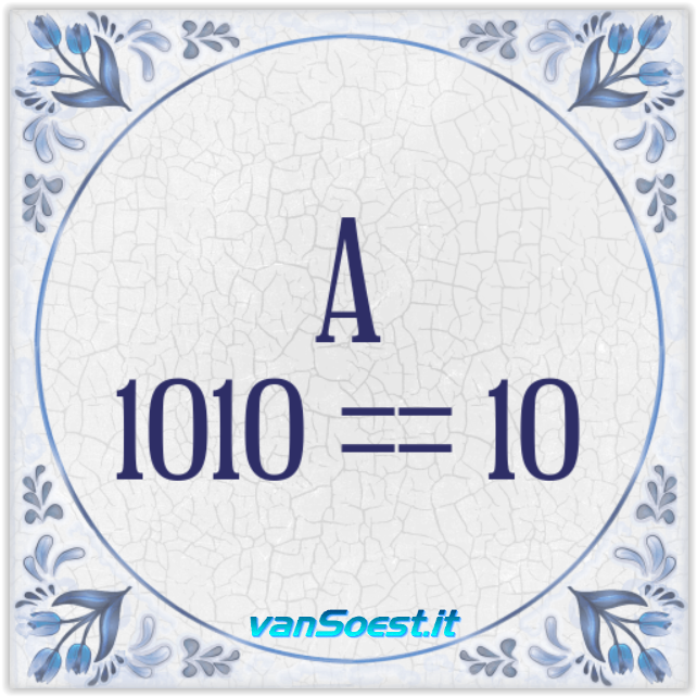 A 1010==10